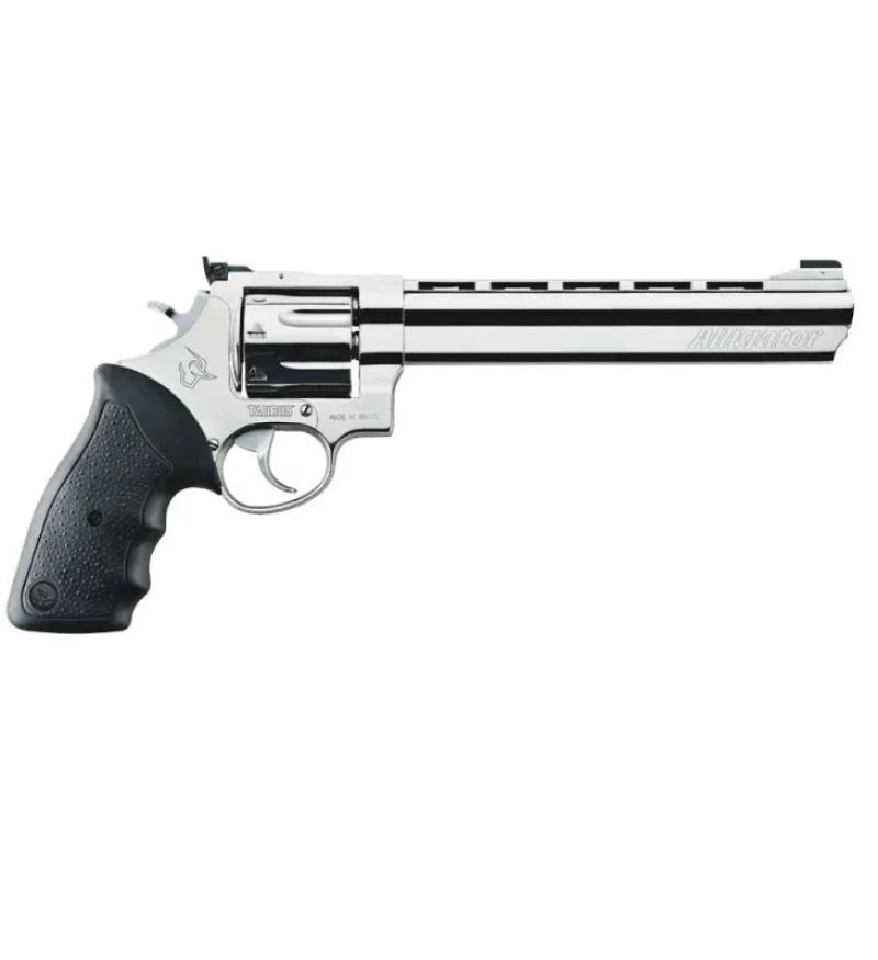 1 - Revólver Taurus 838 Alligator 8,3 .38SPL Inox Alto Brilho